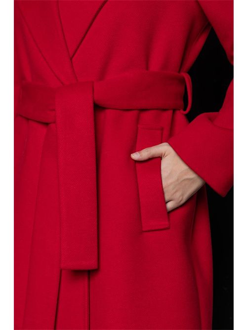 Cappotto lungo con cintura KAOS | SIJMR004/4009